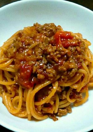濃厚ミートソースパスタ-レシピのメイン写真