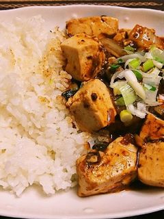 旨ウマ♪簡単!具だくさん麻婆丼♪-レシピのメイン写真
