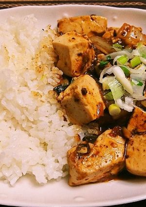 旨ウマ♪簡単！具だくさん麻婆丼♪-レシピのメイン写真