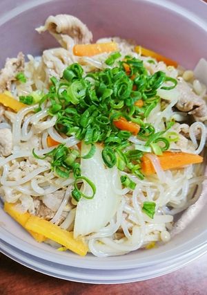 低カロリー！糸こんで塩焼きそば風-レシピのメイン写真