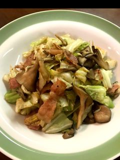 キャベツとベーコンの炒め物-レシピのメイン写真