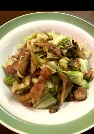 キャベツとベーコンの炒め物-レシピのメイン写真