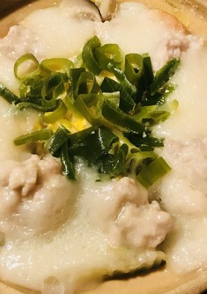 とりもち鍋☆ぐるり鶏つみれとモチの野菜鍋-レシピのメイン写真