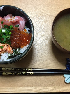 鮭いくら丼-レシピのメイン写真