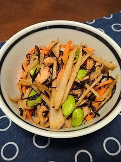 ごぼうの炒めサラダ-レシピのメイン写真
