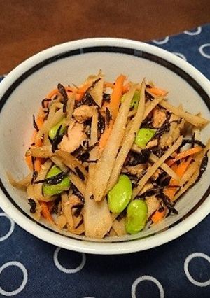 ごぼうの炒めサラダ-レシピのメイン写真