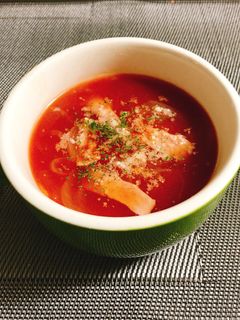 ♡超簡単!なトマトスープ♡-レシピのメイン写真