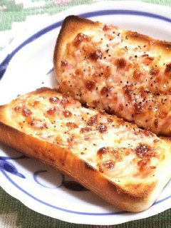 ベーコンマヨトースト-レシピのメイン写真