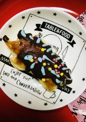 簡単❤︎ハリネズミ型でチョコパイ-レシピのメイン写真