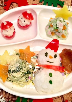 ☆完了期 幼児食☆１歳クリスマス-レシピのメイン写真