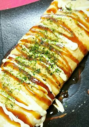 卵に薄力粉と片栗粉を入れた♪とんぺい焼き-レシピのメイン写真