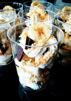 食パンチョコバナナパフェ-レシピのメイン写真