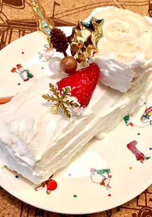 ☆離乳食中期以降☆ クリスマスケーキ-レシピのメイン写真