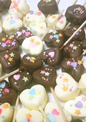 チョコマシュマロスティック-レシピのメイン写真