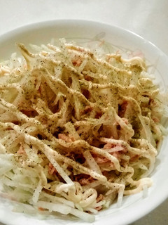 山椒とツナの大根サラダ-レシピのメイン写真