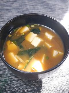 簡単!即席☆豆腐のお味噌汁-レシピのメイン写真