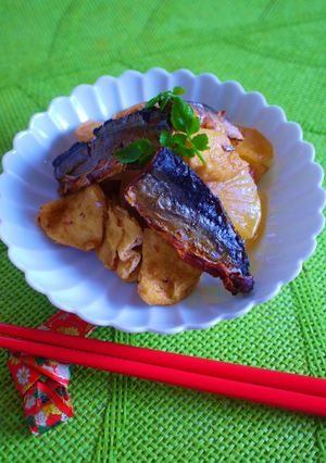 大根☆さんま缶の煮物-レシピのメイン写真