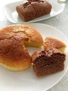 ホットケーキMIXで簡単ヨーグルトケーキ-レシピのメイン写真