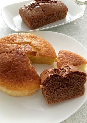 ホットケーキMIXで簡単ヨーグルトケーキ-レシピのメイン写真