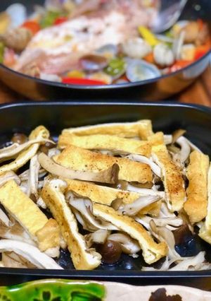 きのこと油揚げの塩麹ペッパーグリル-レシピのメイン写真