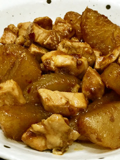 ⭐️ピリ辛でとても美味しい 鶏肉大根!-レシピのメイン写真