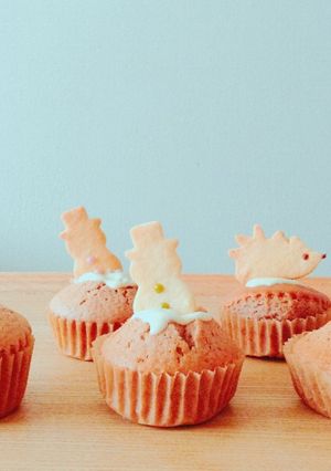 可愛いマフィンデコ(簡単)-レシピのメイン写真