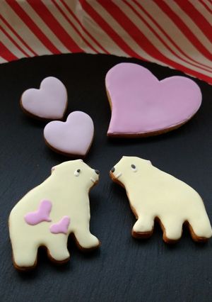アイシングクッキーで楽しむバレンタイン-レシピのメイン写真