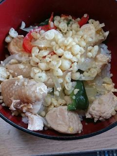 簡単☆パプリカ親子丼-レシピのメイン写真