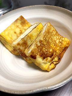 我が家の鉄板ふわふわ卵焼き♡-レシピのメイン写真