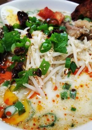 【低糖質】アッサリ複雑な味のラーメン-レシピのメイン写真