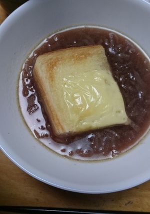 オニオングラタン風スープ-レシピのメイン写真