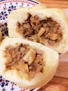 具材がゴロゴロ☆ほっこり肉まん-レシピのメイン写真