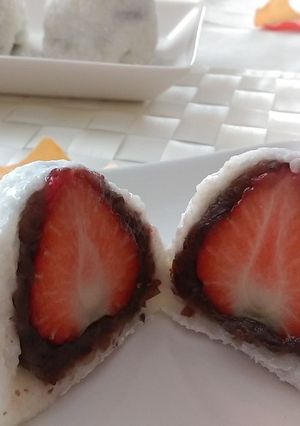 いちご大福-レシピのメイン写真