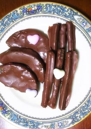おやつに簡単おしゃれ♪オレンジチョコ-レシピのメイン写真