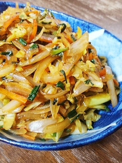 1日分の野菜を焼きそばに入れてみた!-レシピのメイン写真