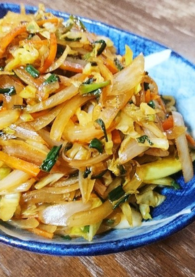 １日分の野菜を焼きそばに入れてみた！-レシピのメイン写真