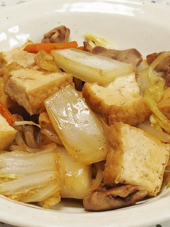 豚と厚揚げのちょっぴり中華風炒め-レシピのメイン写真