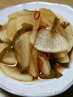 大根の香味しょうゆ浅漬け~♪-レシピのメイン写真