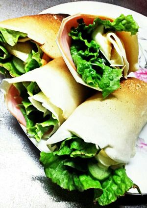 野菜クレープ-レシピのメイン写真