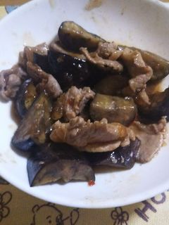 豚こま麻婆なす炒め-レシピのメイン写真