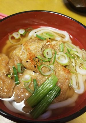 おいしいきつねうどん❤(甘辛油揚げ)-レシピのメイン写真