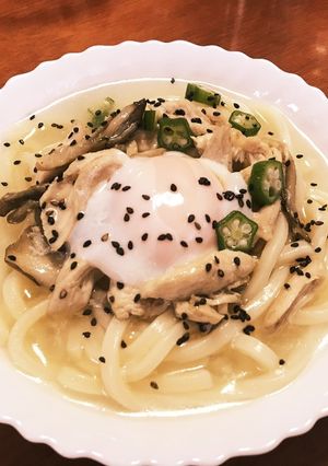 ほっこり♡鳥ささみあんかけの中華風うどん-レシピのメイン写真