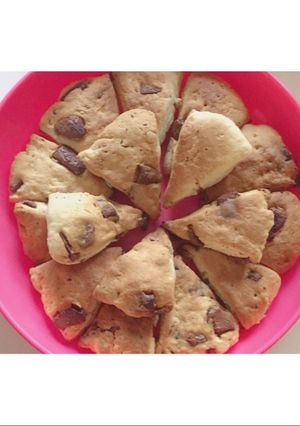 ☻誰でも簡単チョコスコーン☻-レシピのメイン写真