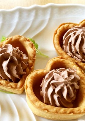 小さいチョコクリームのお菓子-レシピのメイン写真