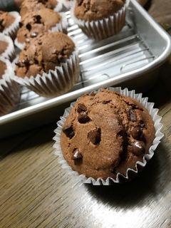 Wチョコマフィン-レシピのメイン写真