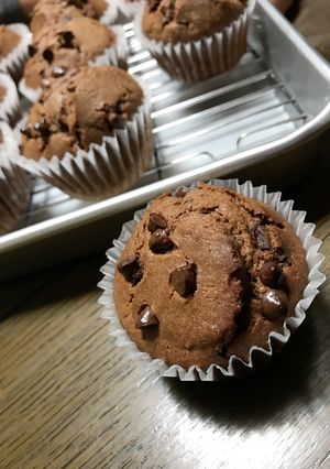 Wチョコマフィン-レシピのメイン写真