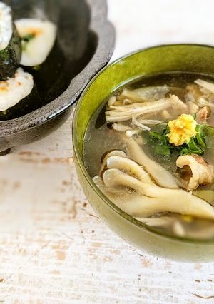 きのこの豚汁【だしでキレイにだしエット】-レシピのメイン写真