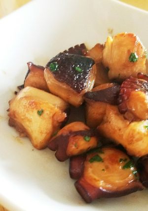 タコのバター焼き-レシピのメイン写真