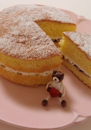 スポンジケーキ-レシピのメイン写真