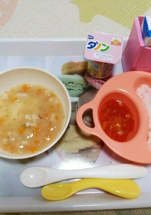 離乳食　もやしにんじんのトマト煮-レシピのメイン写真
